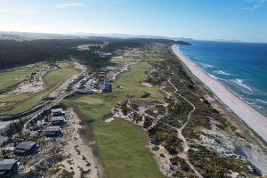 Te Arai (South) 9th Fairway Aerial